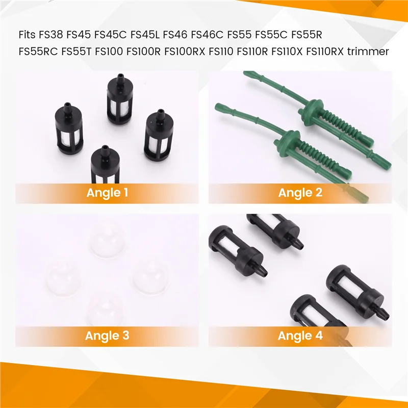 

Топливная линия A93Z + топливный фильтр для STIHL FS38 FS45 FS46 FS55 KM55 HL45 MM55 FS100 FS110 FS130 Триммер Weed Eater
