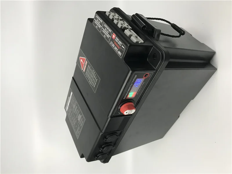 AC and DC marine outdoor camping solar storage abs empty battery box plastic case