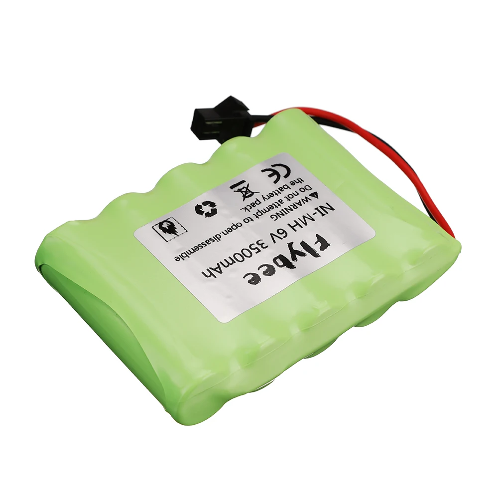 6V 3500Mah Nimh Batterij/Usb Oplader Sm Stekker Voor Rc Speelgoed Auto 'S Boten Robots Kanon Opgewaardeerd Aa 6V Oplaadbare Batterij Pack