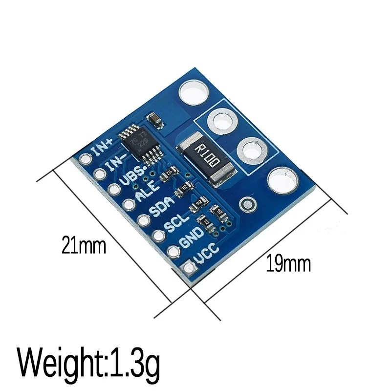 INA226 IIC واجهة ثنائية الاتجاه الحالي/وحدة استشعار مراقبة الطاقة 226 0.01Ohm 0.1Ohm