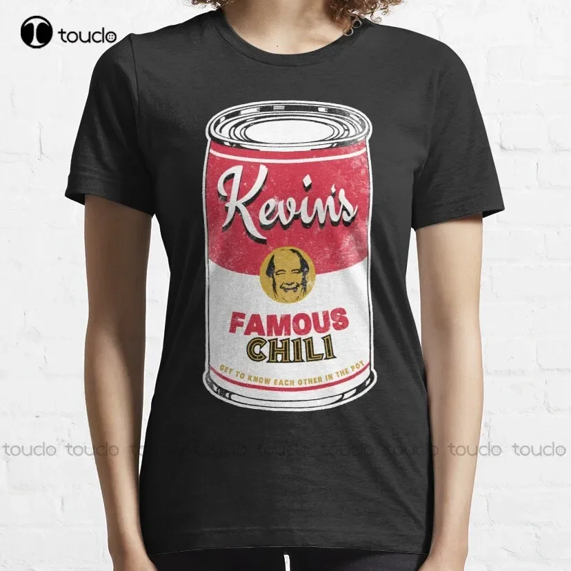 Kevin'S Famous Chili  T-Shirt Mens T-Shirt Custom Aldult Teen Unisex Digital Printing Tee Shirt Xs-5Xl Fashion Funny