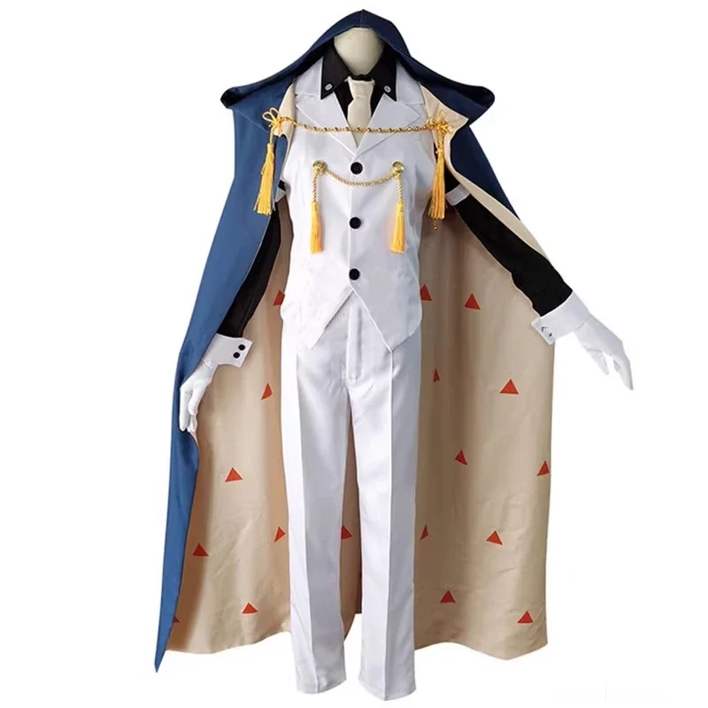 FC6 أنيمي Hanako كون aoi akane Aoi تأثيري الساحرة زي حفلة الهالوين مجموعات كاملة موحدة النساء الرجال الملابس حسب الطلب @ FC8!