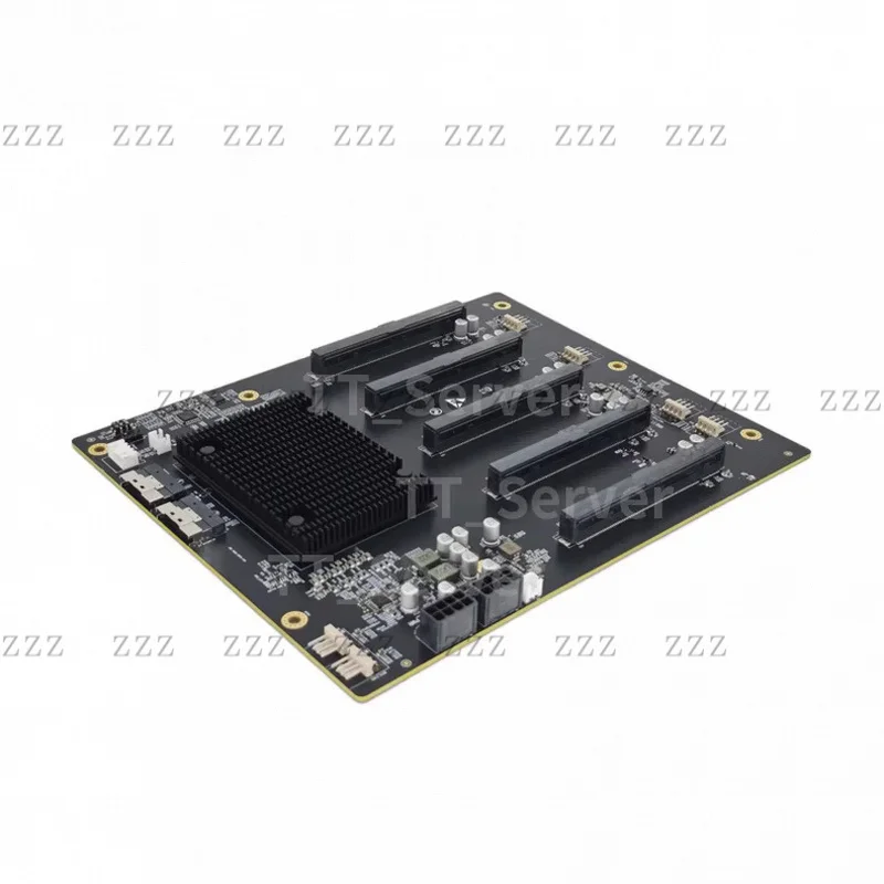 ZZ For PLX88096 Expansion Card PCIe 4.0 5-card expansion backplane Adapter Board