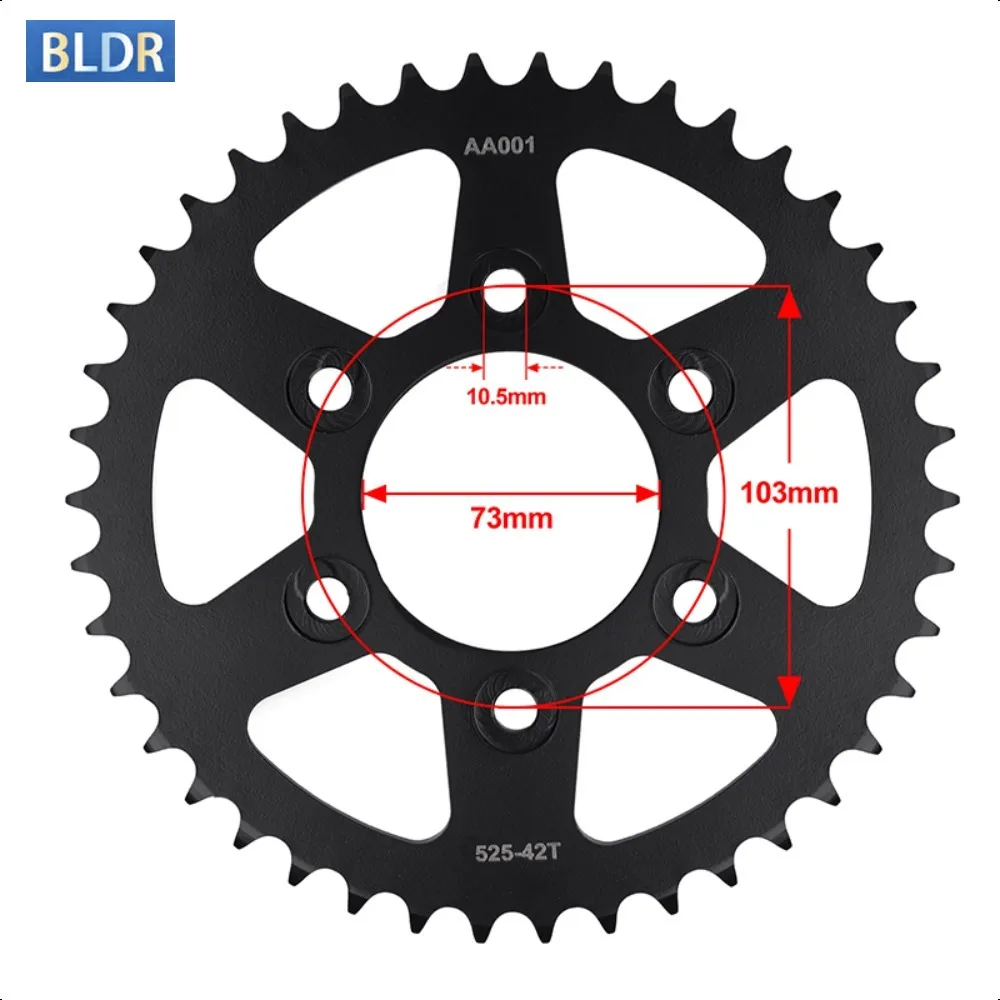 525-15T 16T 42T Motorcycle Front Rear Sprocket Kit for Ducati 1158 Multistrada V4 Sport Pikes Peak 1200 S Multistrada V4