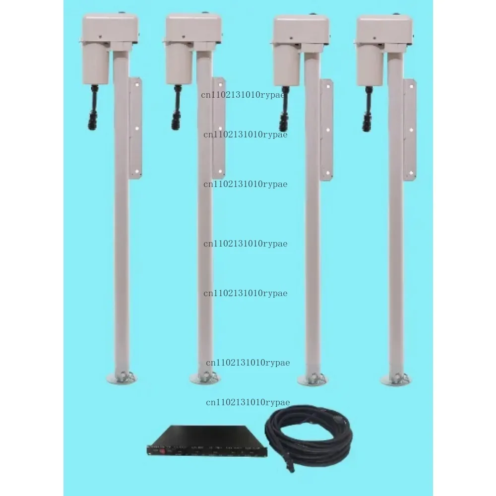 

Electric&manual Backpack Trailer Jack Stand Set of 4 High Lifting Jacks for Camper Caravan Trailer 2500lbs Load 110-780mm Height