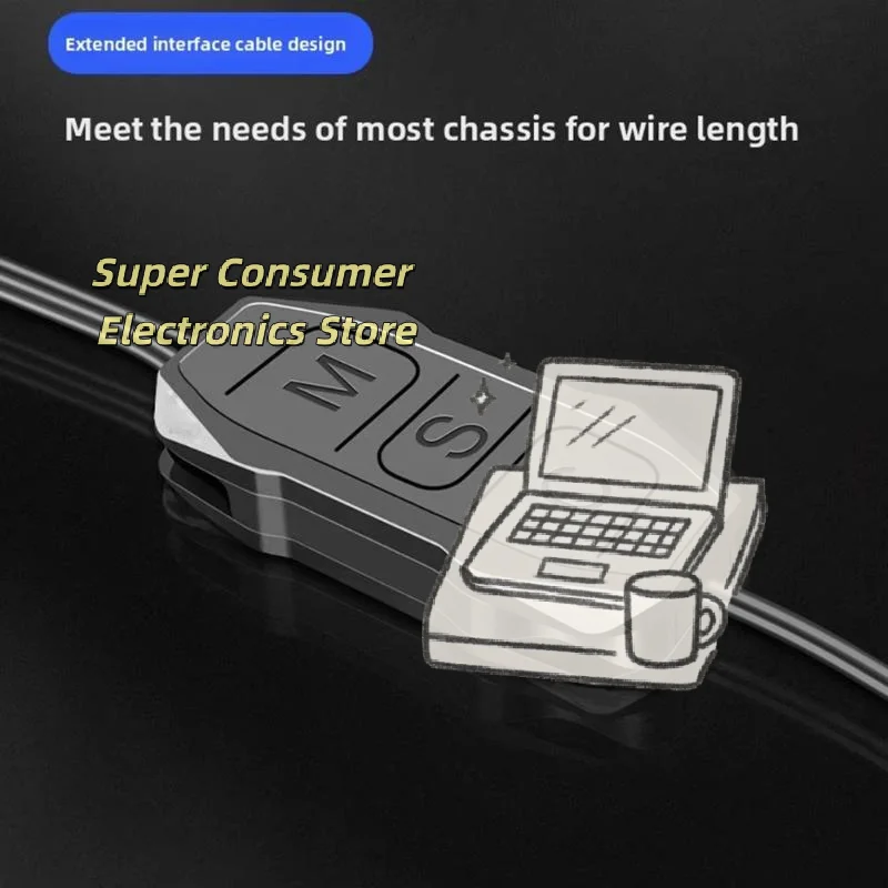 5V 3-Pin ARGB Lighting Hub Adapter SATA Powered for Gaming Desktop PC RGB Fan Light Strip Sync Control