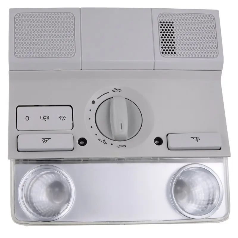 

A58X-For VW Jetta Golf 5 6 Passat Tiguan 1KD947105A Sunroof Switch Assembly Reading Light Ceiling Lamp Control Unit