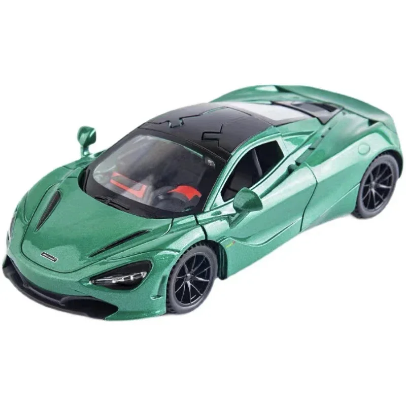 McLaren Spiderman Supercar Modelo, 1:32 Diecast Veículos, Alloy Car Modelo, Coleção Simulação, 720S