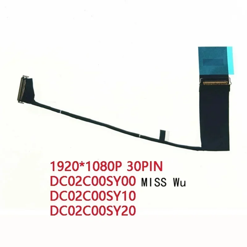 New genuine laptop LCD EDP FHD cable for Lenovo ThinkPad t14s Gen 3 30pin 1920*1080 D c02c00sy00 dc02c00sy10 dc02c00sy20