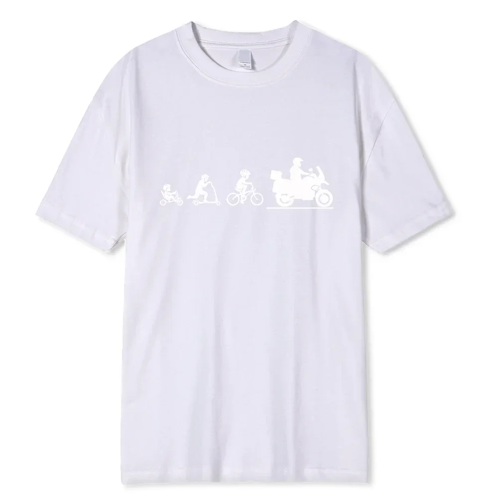2026 New Parent‑Child Matching Oversized T‑Shirt Unisex Transport Evolution Silhouette Graphic Front Print Black StreetwearTops