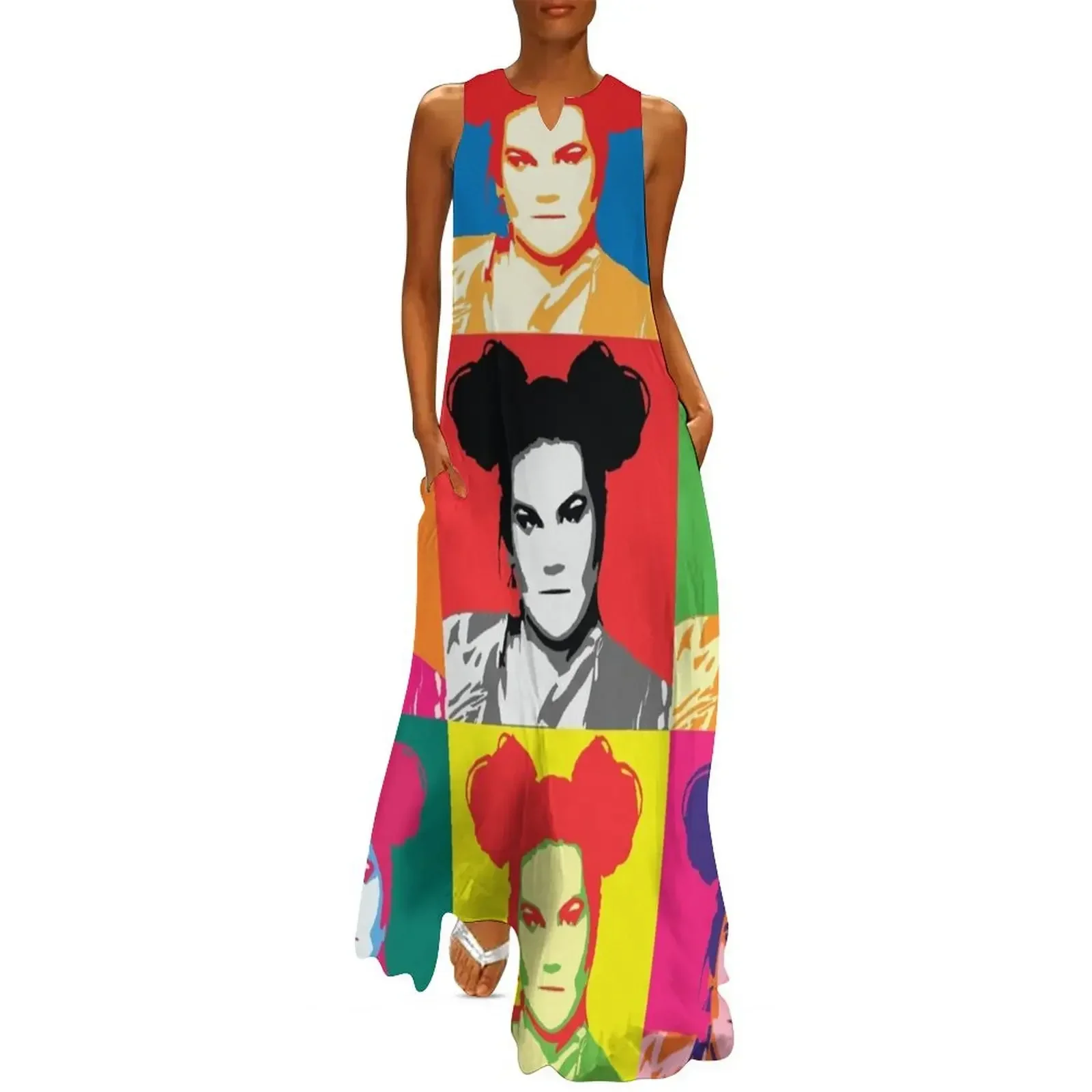 

Netta Barzilai [PopArt] Long Dress dress korean style dresses summer evening dresses ladies Dress