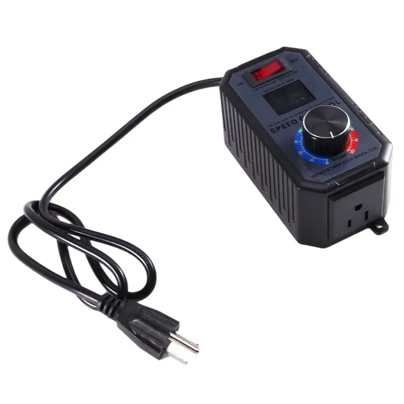 AC88-4000 W Motor Speed Regulator Electronic Voltage Regulator With Overload Protection And LED Display US Plug