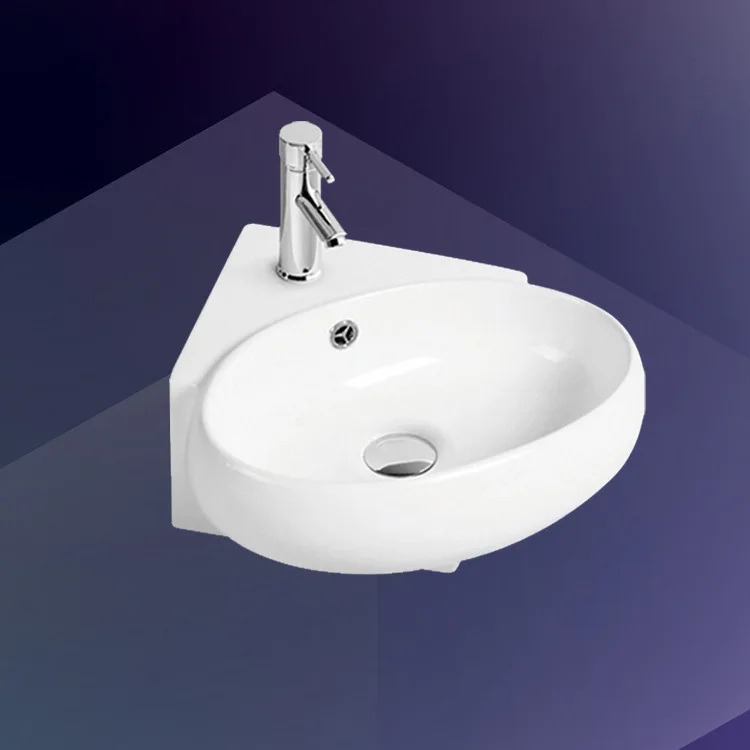 Wash And Art Basin Odd Shape with Faucet Hole Ceramic Fashion Wholesale Household Table Basin
