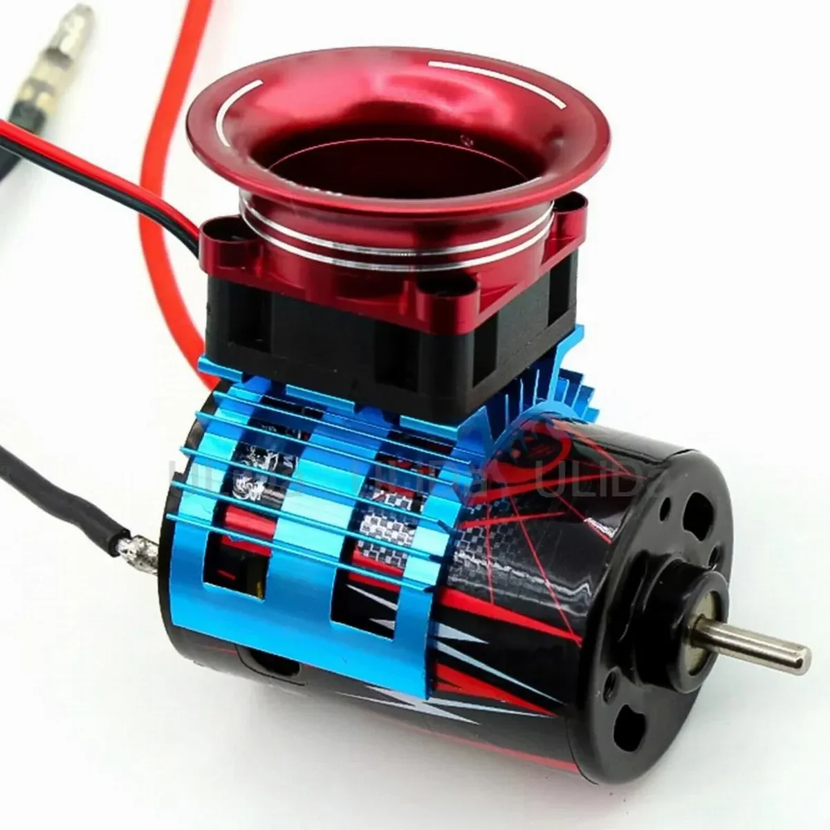 Motor dissipador de calor e ar Channe cobrir, ventilador, 1:10 HSP, Traxxas, SCX10 axial, Tamiya WLtoys, RC carro, barco, 540/550, 3650