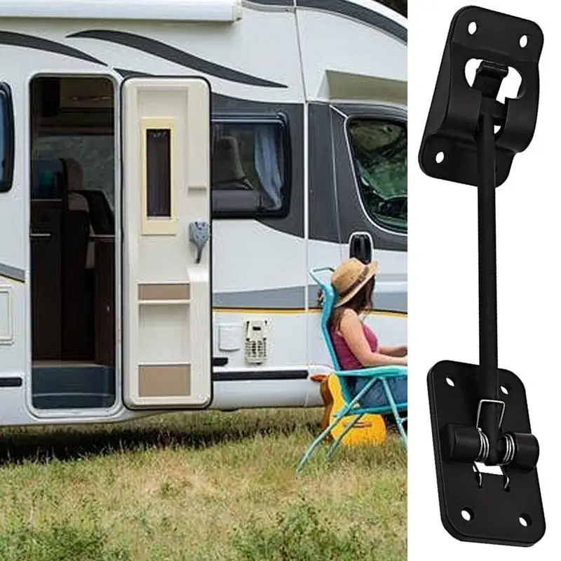 Car RV Door Holder T-Style Latch Entry Door Catch Latch Retainer Holder Trailer Camping Campers Caravan Trailer Accessories