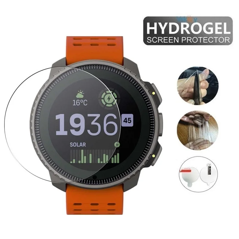 10PCS TPU Hydrogel Screen Protector for Suunto Vertical Smart Watch HD Clear Soft Protective Film