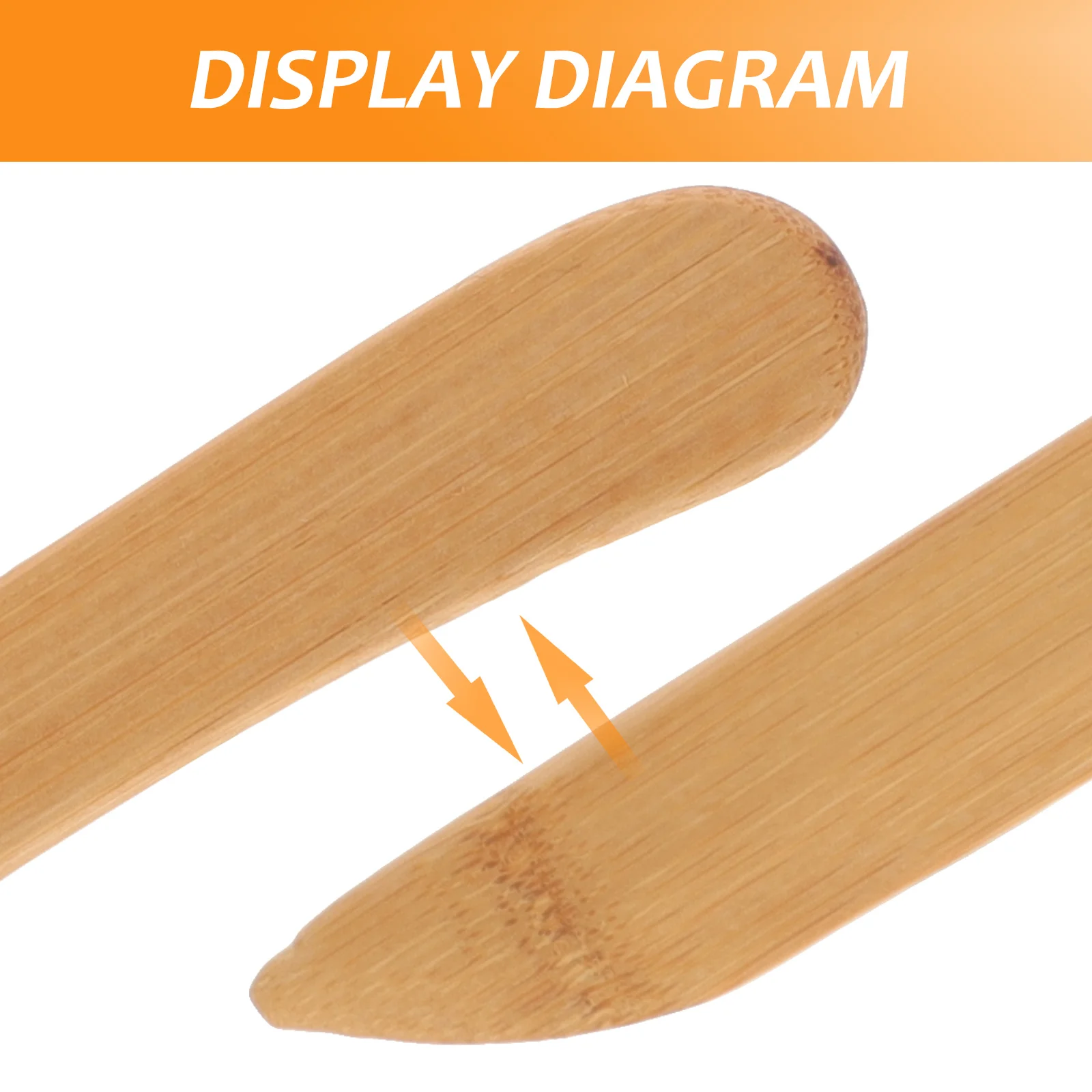 Bamboo Paper Cutter Practical Lightweight Portable Letter Opener Multi Function Wear Resistant Office Accessory