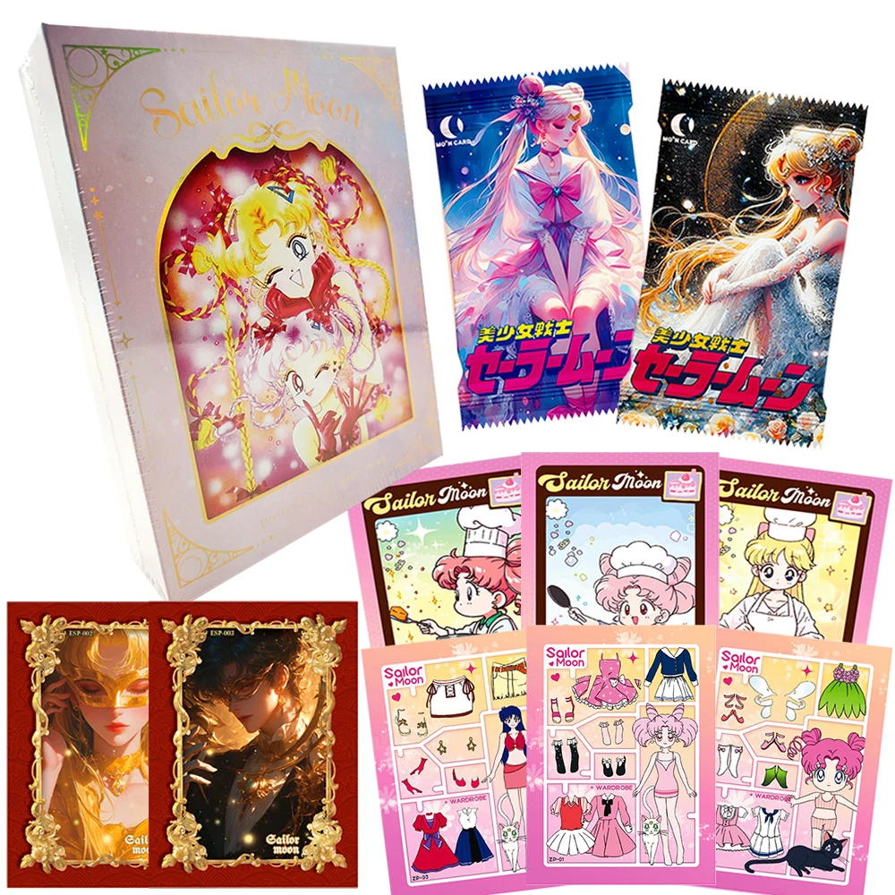 

Sailor Moon Japanese Anime Collection Card Popular Protagonist Tsukino Usagi Mizuno Ami Dreamy Music Theme Card Child's Fun Gift