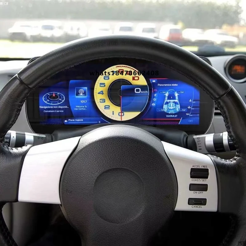 

LCD Dashboard for 350Z 2003-2009 Car Upgrade Kits Instrument Car Digital Cluster Auto Speedometer Linux System Cluster