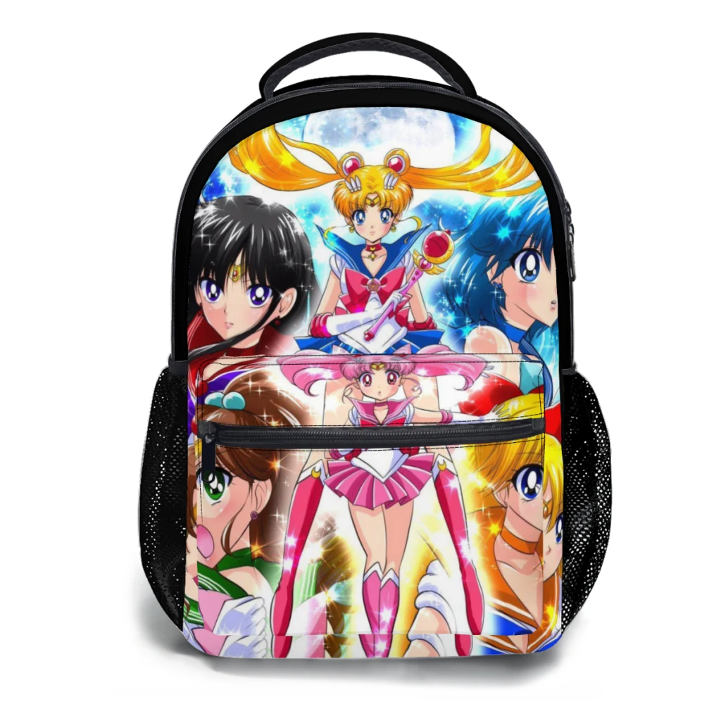 

Anime Cute Sailor-Moon Room For kids Large Capacity Student Backpack Cartoon School Backpack 17inch