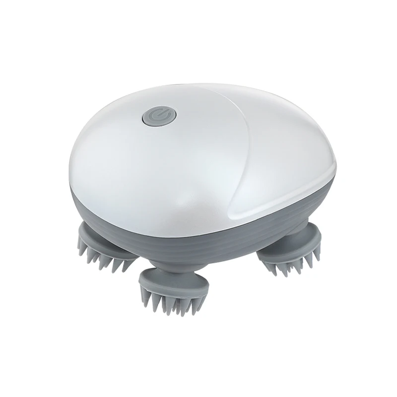 

Portable Rechargeable Waterproof Ipx7 Electric Charging Base Hair Massager Scalp Head Massage for Hair Growth