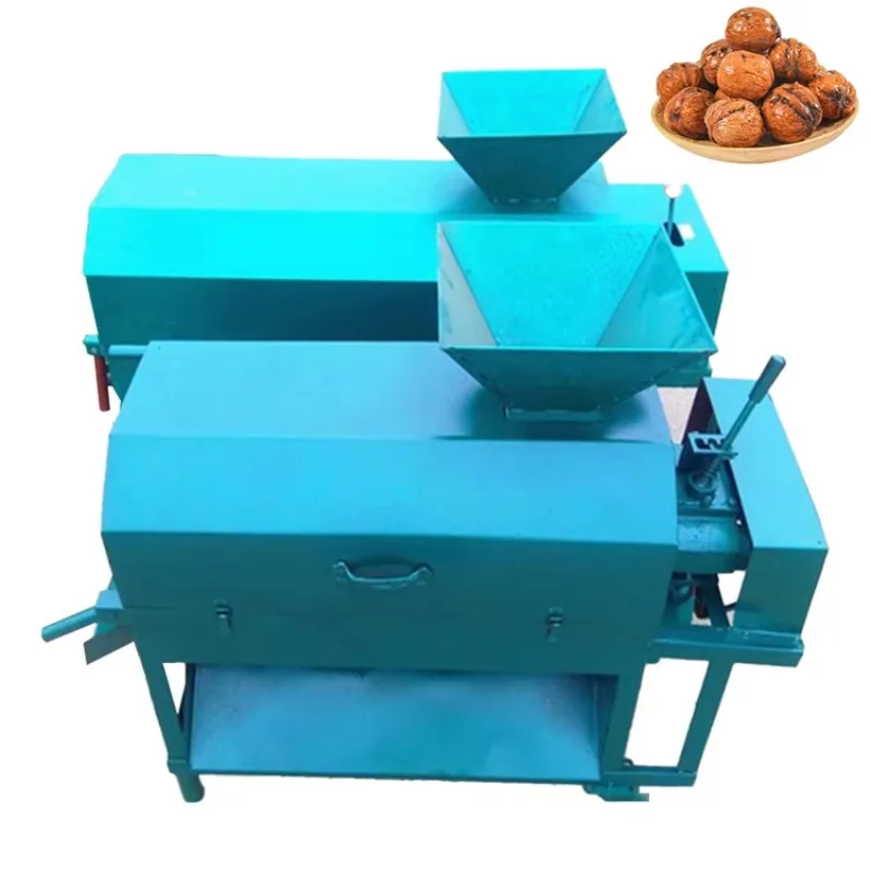 Customized Green Walnut Sheller Machine Walnut Skin Removing Machine Walnut Cleaning Machine