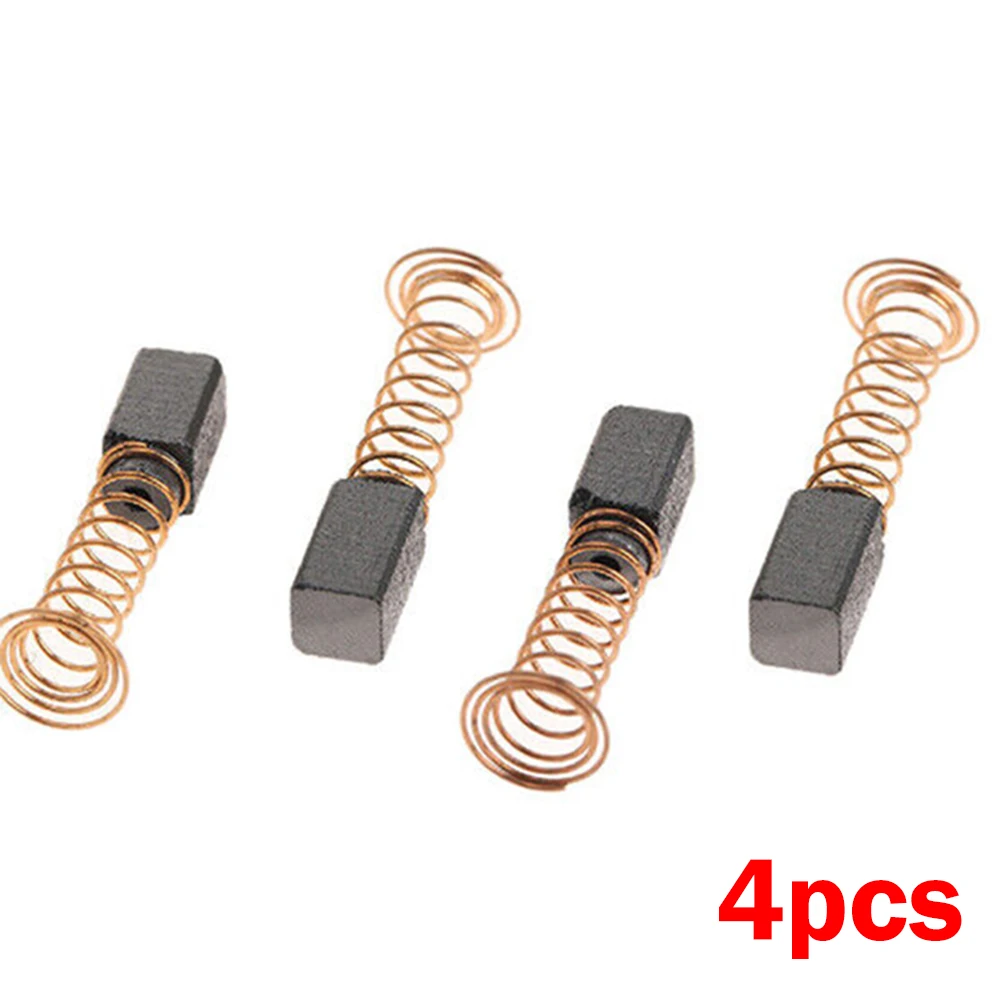 4Pcs Carbon Brush Set For 300 / 395 / 595 / 3000 / 6000 Type 3 / 4 / 5 Replaced Power Tool Carbon Brushes For Angle Grinders