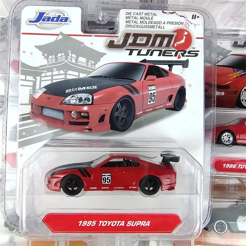 Jada1:64 Pontiac Firebird Toyota Supra Nissan Skyline High Simulation Diecast Car Metal Alloy Model Car for kids Collection Gift