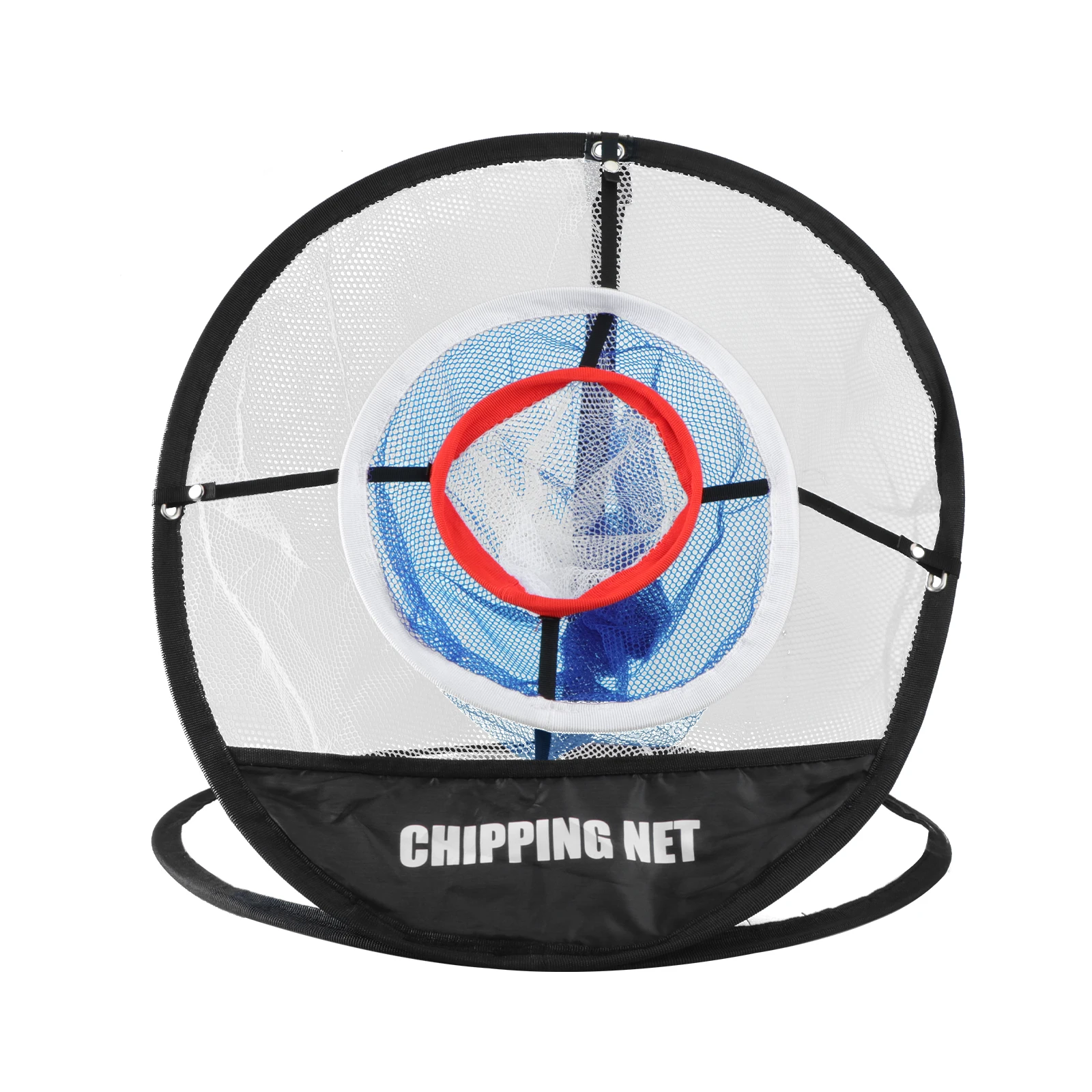

Chipping Net Golf Training Aid For Short Distance Accuracy Portable Foldable Lightweight Indoor Outdoor Practice Target Pockets