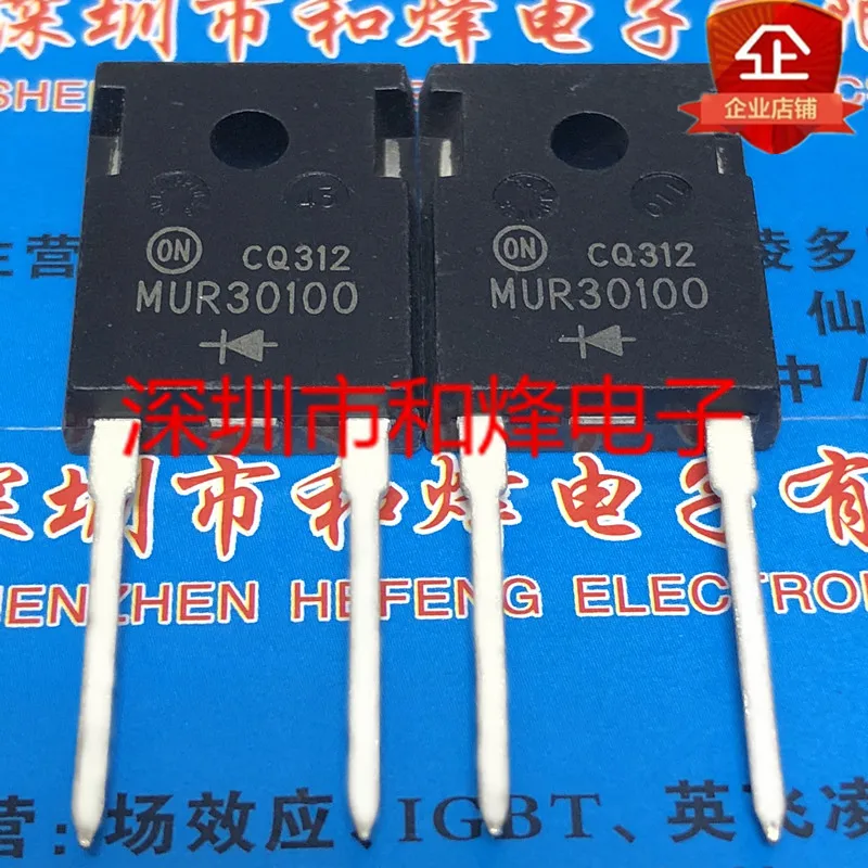 5PCS-10PCS MUR30100 TO-247 1000V 30A NEW AND ORIGINAL ON STOCK