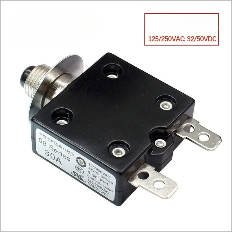 Tool AccessoriesCar Overload Current Protector Switch, High Voltage Cleaning Machine, Water Pump Circuit Breaker