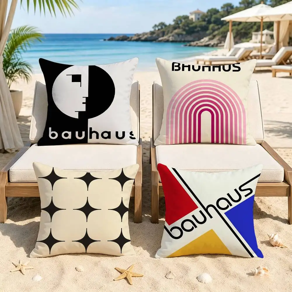 Abstract Bauhaus-style   Cushion Cover Pillowcase Upholstery Sofa Throw Pillow Home Decor Pillowcas