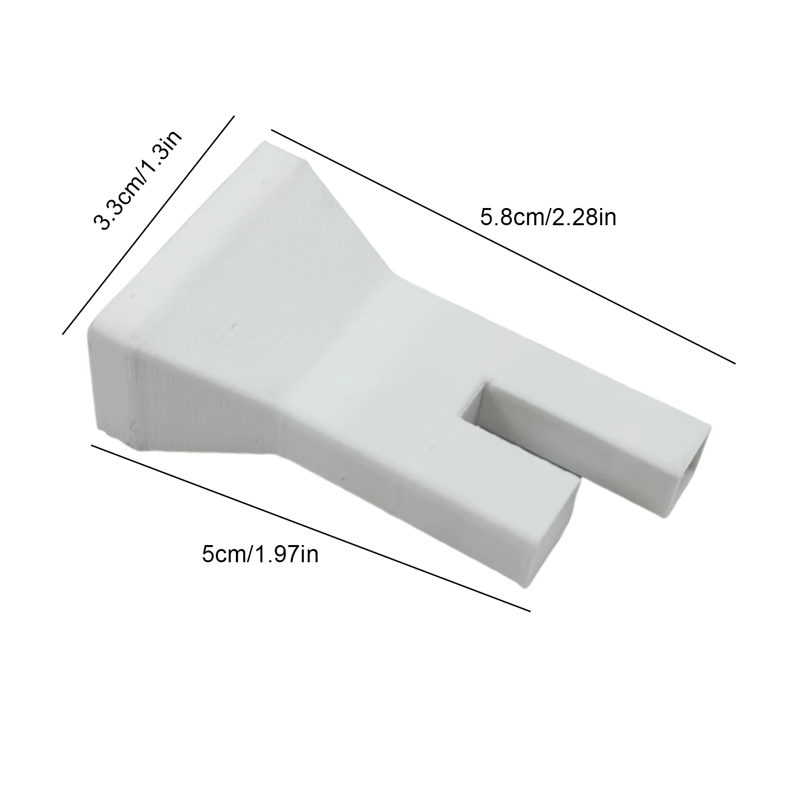 5D Diamond Art Beads Filling Funnel Compatible with Round/Square Drills Quick Filling Funnel for Diamond Art Jars view 6