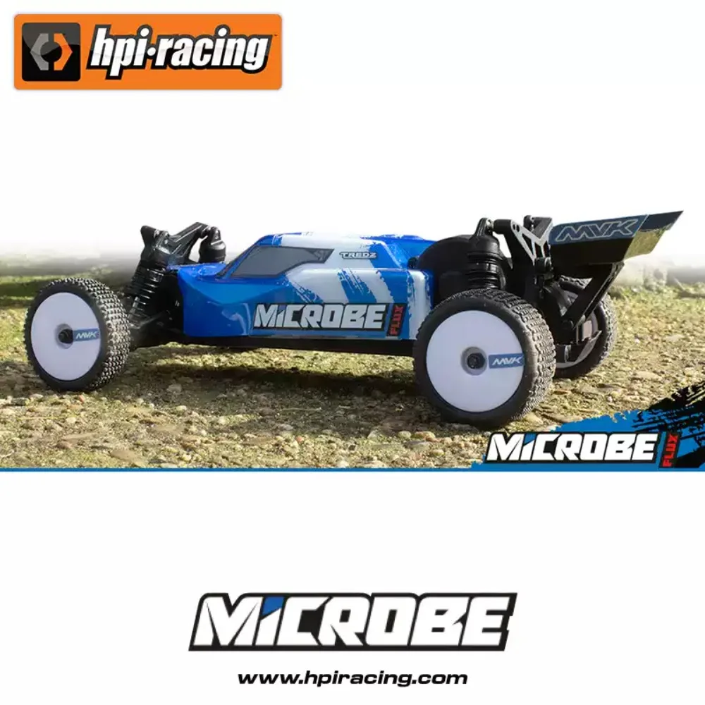 

HPI Maverick 1/24 MICROBE Flux remote control electric brushless two wheel drive off-road vehicle RC model car adult toy gift