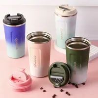 380/510ml Thermos Coffee Mug Stainless Steel Coffee Cup Temperature Display Vacuum Flask Thermal Tumbler Insulated Water Bottle