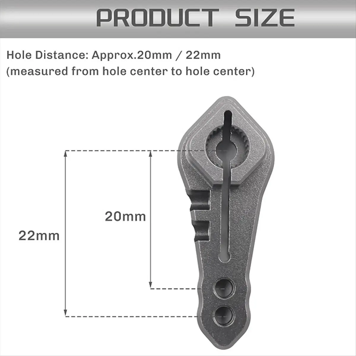 New arrival 25T Servo Horn Upgrades for Standard Servo Motors for TRX4 SCX10 1/10 RC Silver - view 2