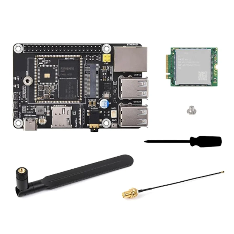 

Reliablepico Pi A 4G Kit Onboard RV1106 Linux Development Board With 4G Module Without WIFI 256MB DDE3L 1TOPS Computing Power