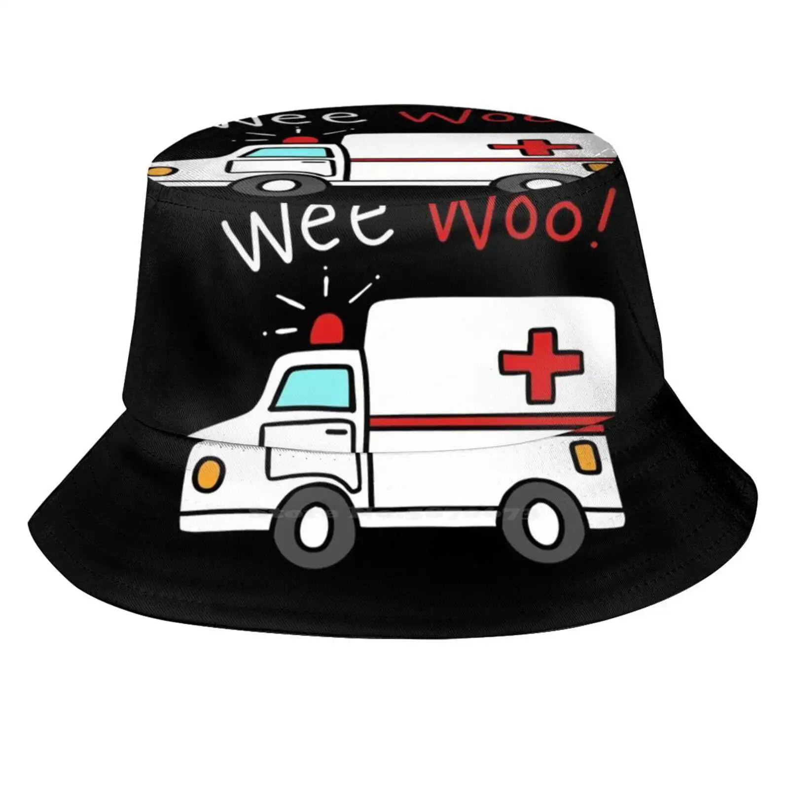 Paramedic Ambulance Outdoor Sun Fishing Panama Hats Nurse First Responder Ems Emt Emergency Room Paramedic Ambulance