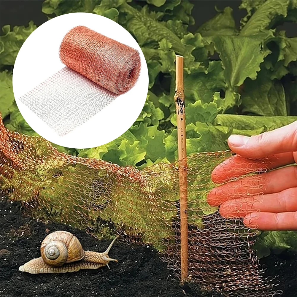os-roedores-da-slug-do-cobre-controlam-a-malha-facil-de-usar-cortavel-para-exterior-interno