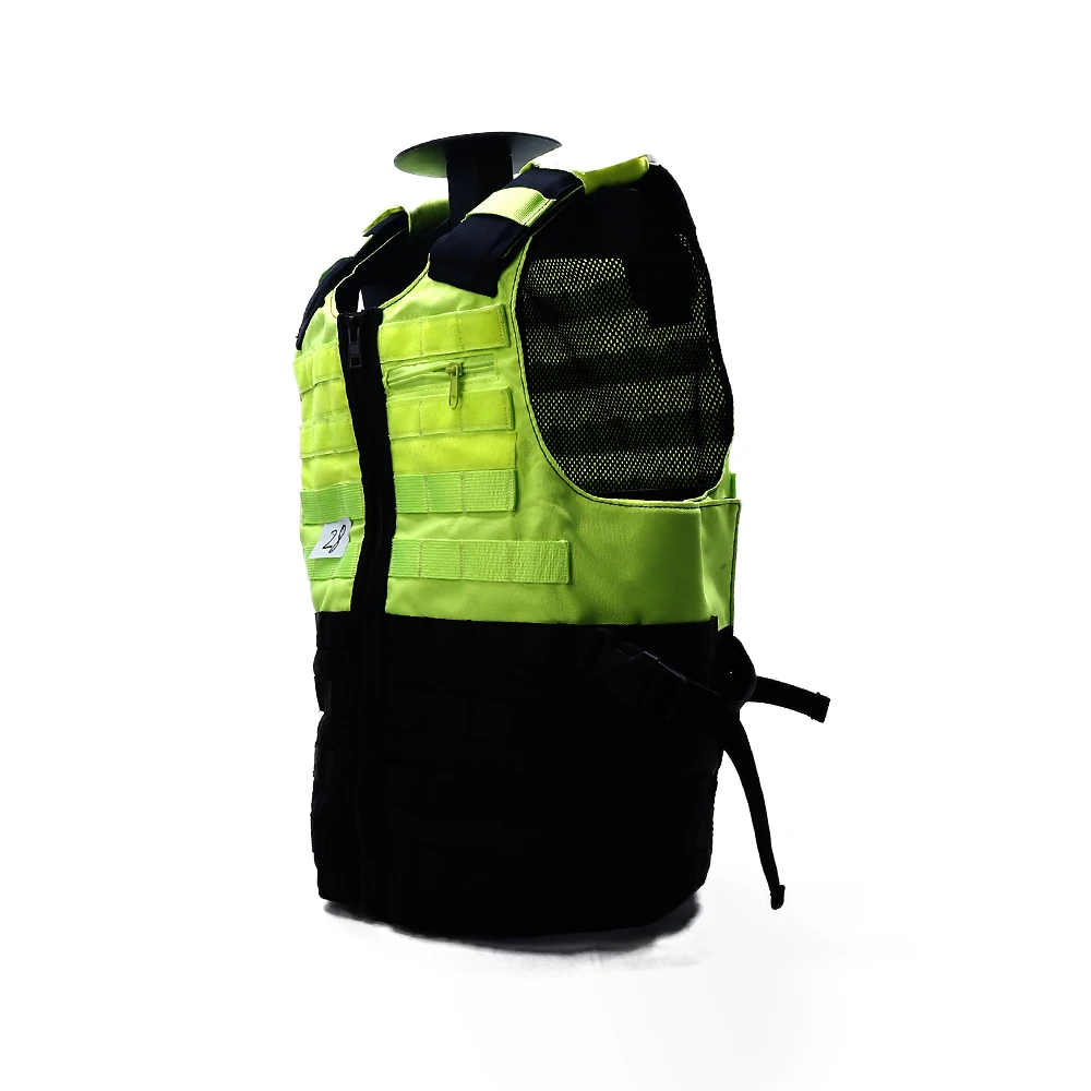 

High Visibility Reflective riding vest Safety Protection Vest MOLLE Waistcoat Adjustable Size Working Breathable Net Fabric