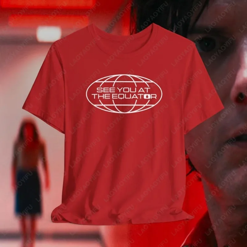 أراكم في خط الاستواء الجرافيك تي شيرت قطع البرنامج التلفزيوني القطن للجنسين قميص قطع الموسم 2 نهائي تي شيرت الرجال Camisetas #2