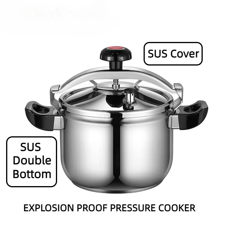 Large  Stainless Steel 201 Pressure Cover Type Explosion Proof Commercial Pressure Cooker