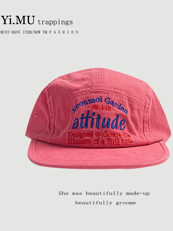 bone-de-beisebol-retro-americano-bordado-com-aba-reta-unissex-para-verao-estilo-street-hip-hop-skate-versatil-modelo-bico