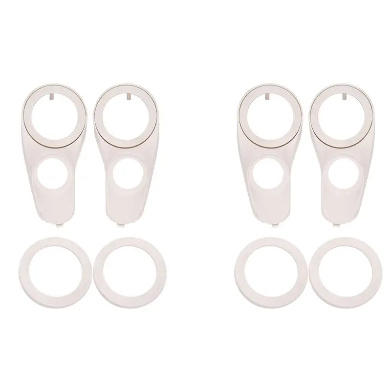 2X For 2/3.5/3.8 /4 Inch Speakers Car Audio Speaker A-Pillar Modified Three-Way Tweeter Bracket Plastic Washer Gasket