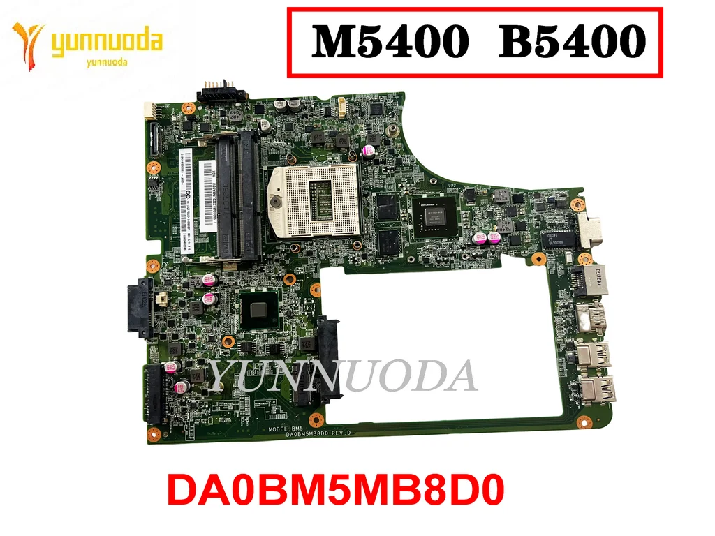 DA0BM5MB8D0 For Lenovo M5400 B5400 Laptop Motherboard GT720M, 740M, GPU tested good