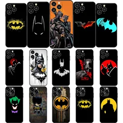 US-26 Batman Soft Case for Xiaomi Redmi POCO M6 F6 X6 C65 Note 13 Pro+ Pro 13C A3