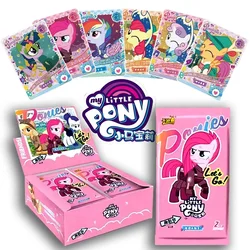 KAYOU Genuine New My Little Pony Card Fun Movie Pack Cute Funny Party Friendship Eternal Princess Collection Card Kids Toys Gift