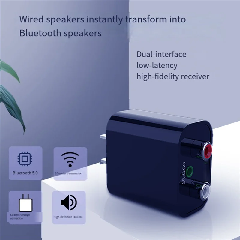 

Audio Box Power Amplifier Modified Bluetooth Receiver 5.0 Audio Conversion Stereo Lossless Module Wireless Adaptation