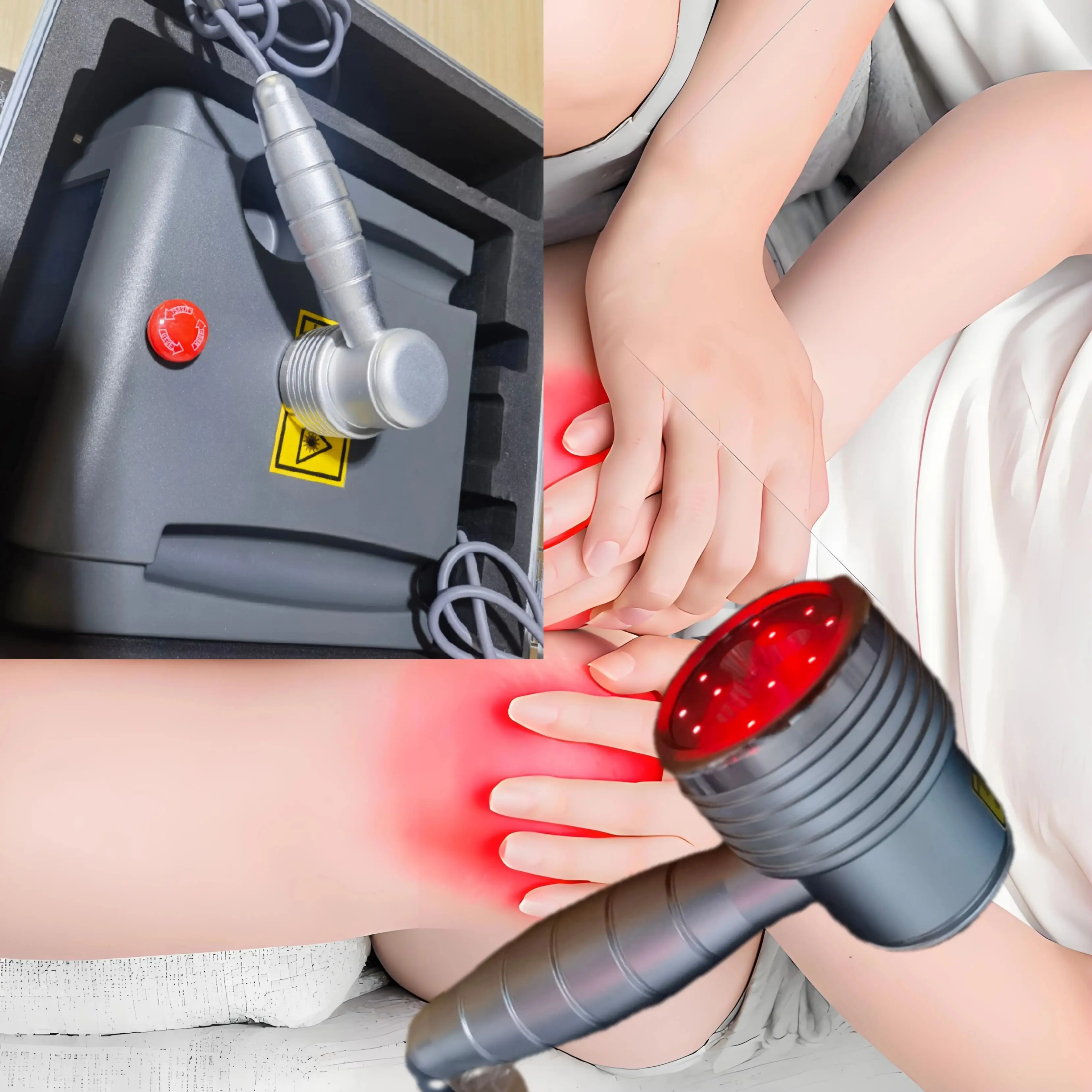 

Cold Laser Therapy Device 650nm 808nm Sports Injury Heel Spurs Pet Neck Pain Relief Pet Red Light Therapy Glasses