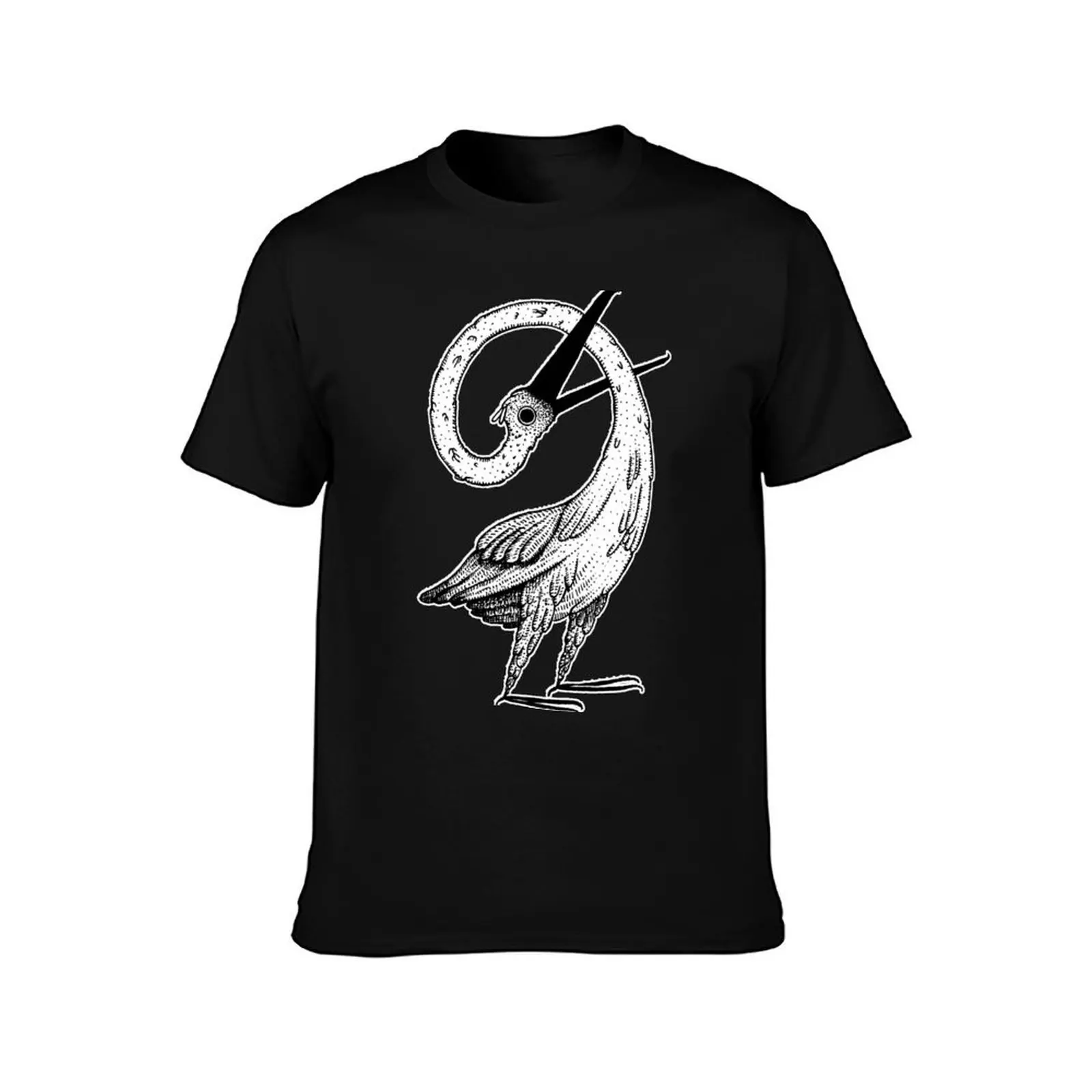 Hatch Bird (white background) T-Shirt Casual Light Summer Short Sleeve Top T-Shirt